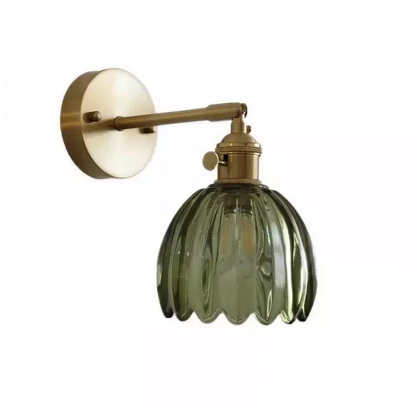 BowLift | Flower Bud Tulip Glass Wall Light