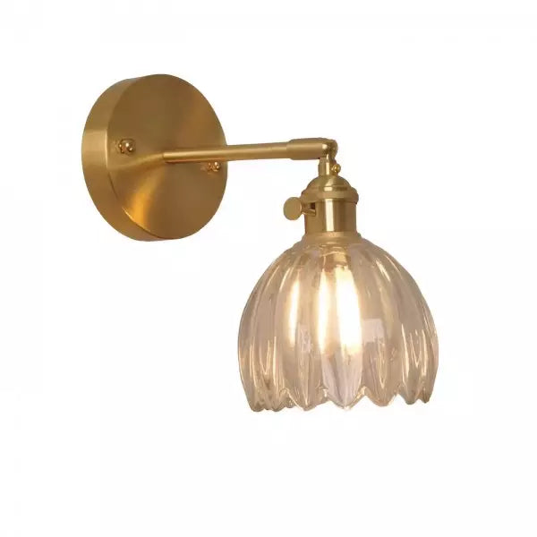 BowLift | Flower Bud Tulip Glass Wall Light