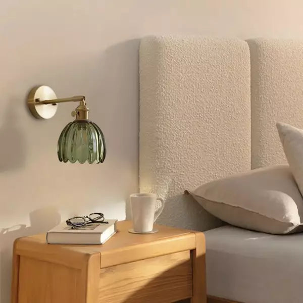 BowLift | Retro – Wall Light Glass Tulip Bud