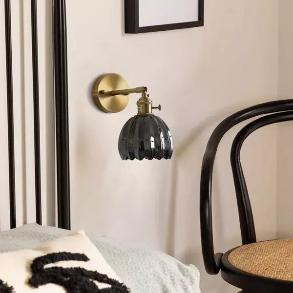BowLift | Flower Bud Tulip Glass Wall Light