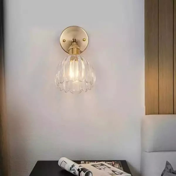 BowLift | Flower Bud Tulip Glass Wall Light