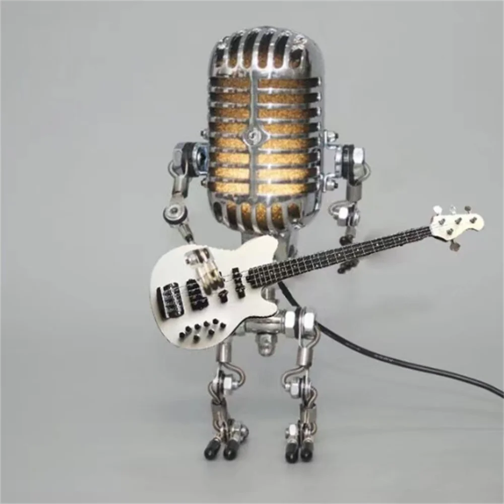 BowLift | Table Lamp with Industrial Robot Guitar Design