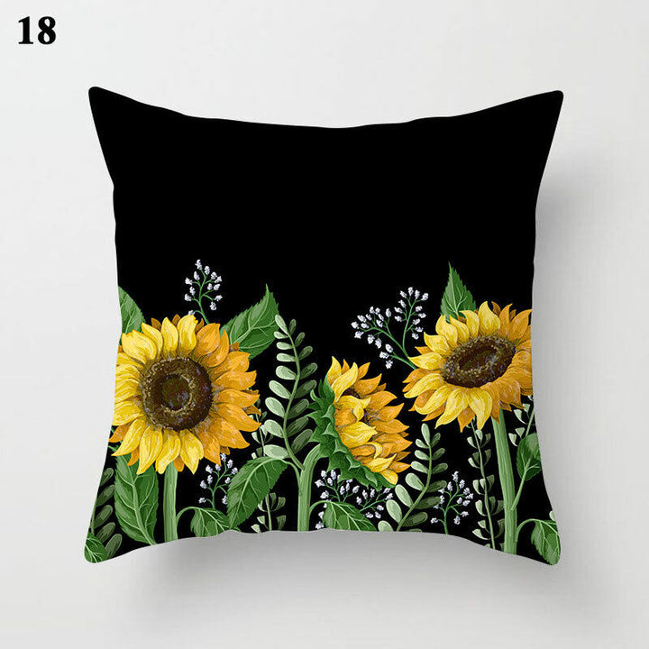 18" Cushion Cover Pillow Case Home Sofa Decor Pillowslip Waist Pillow Cover Soft Bowlift