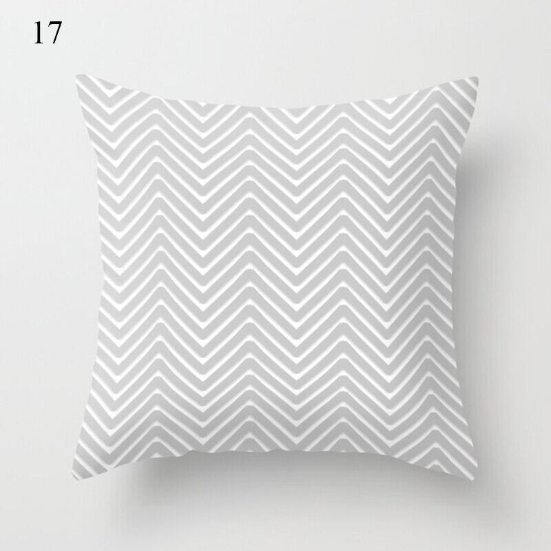 18" Cushion Cover Pillow Case Home Sofa Decor Pillowslip Waist Pillow Cover Soft Bowlift