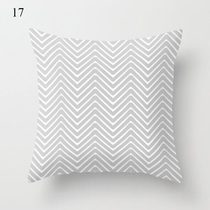 18" Cushion Cover Pillow Case Home Sofa Decor Pillowslip Waist Pillow Cover Soft Bowlift