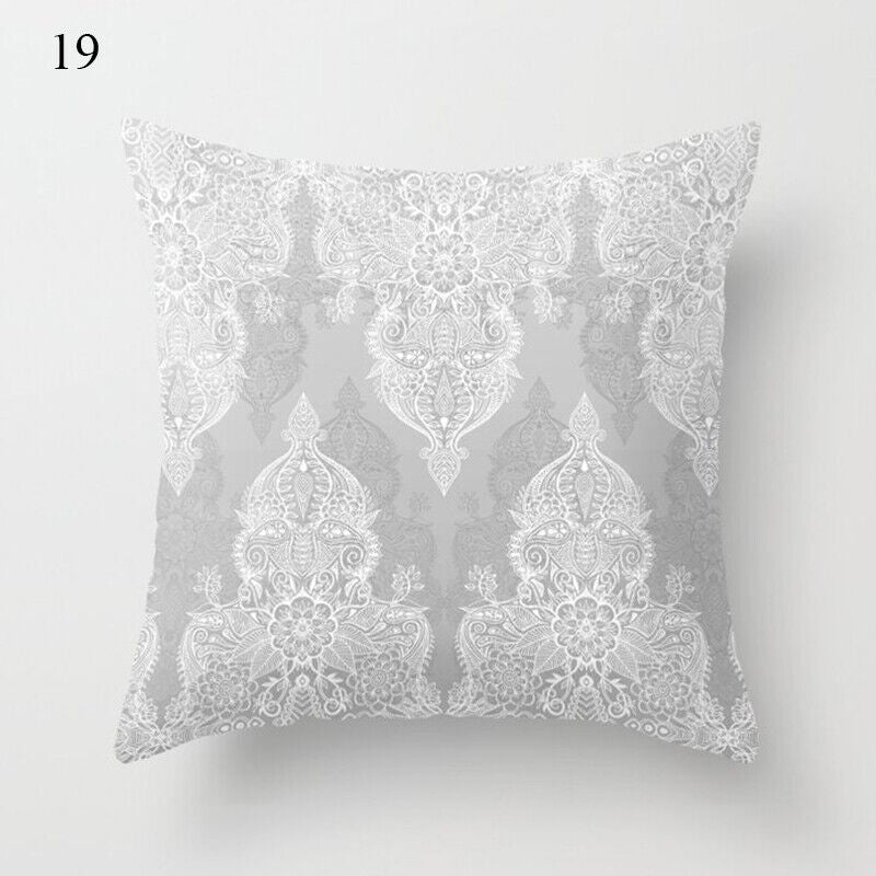 18" Cushion Cover Pillow Case Home Sofa Decor Pillowslip Waist Pillow Cover Soft Bowlift