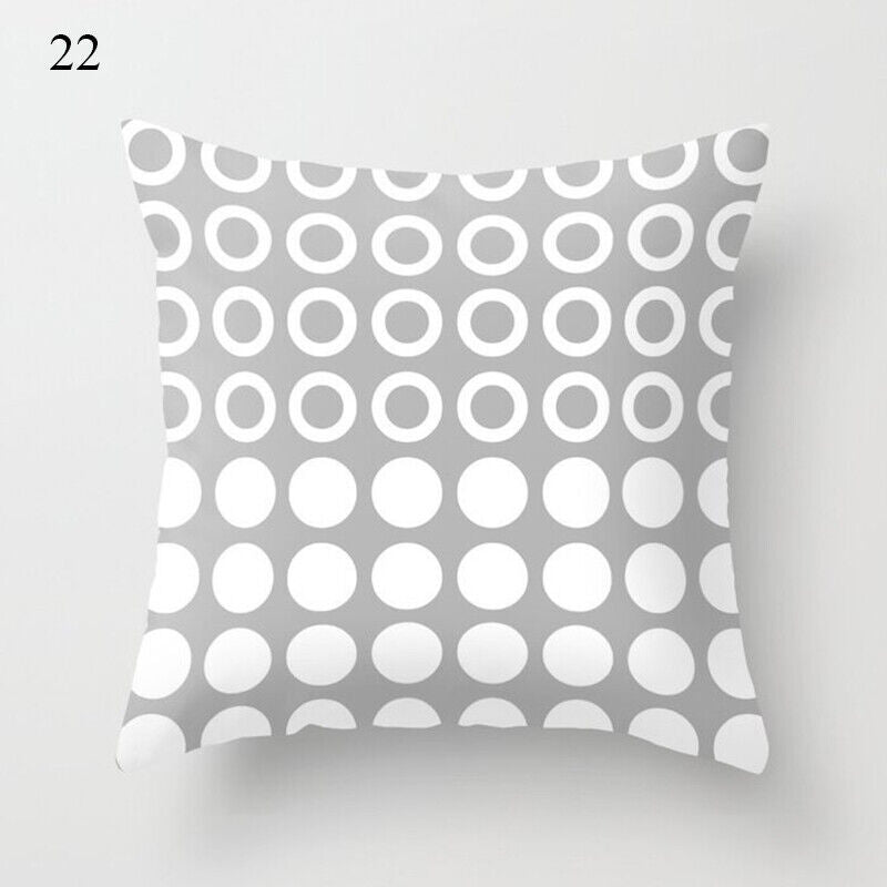 18" Cushion Cover Pillow Case Home Sofa Decor Pillowslip Waist Pillow Cover Soft Bowlift