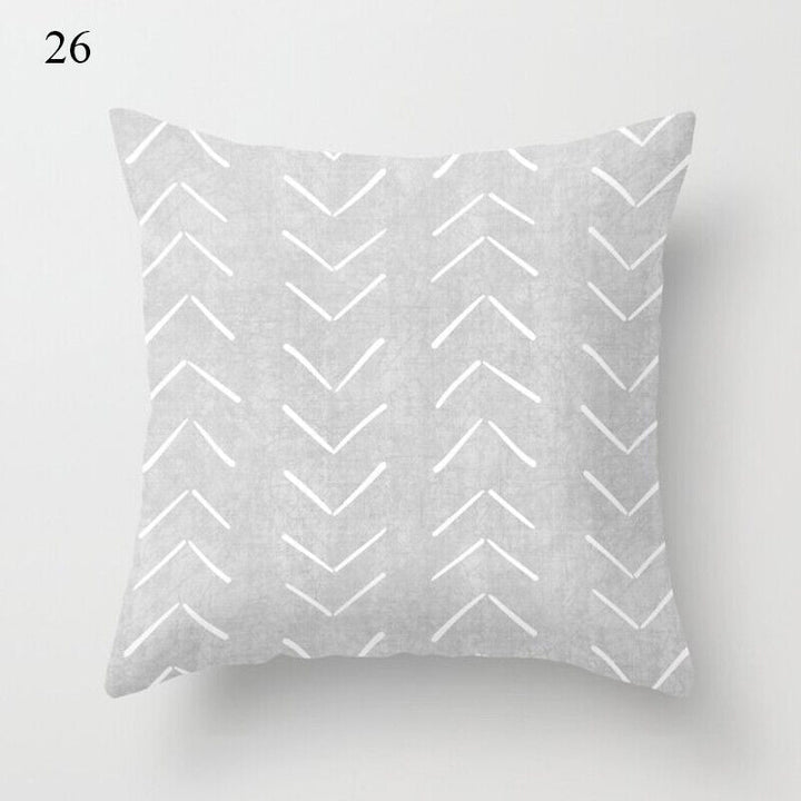 18" Cushion Cover Pillow Case Home Sofa Decor Pillowslip Waist Pillow Cover Soft Bowlift