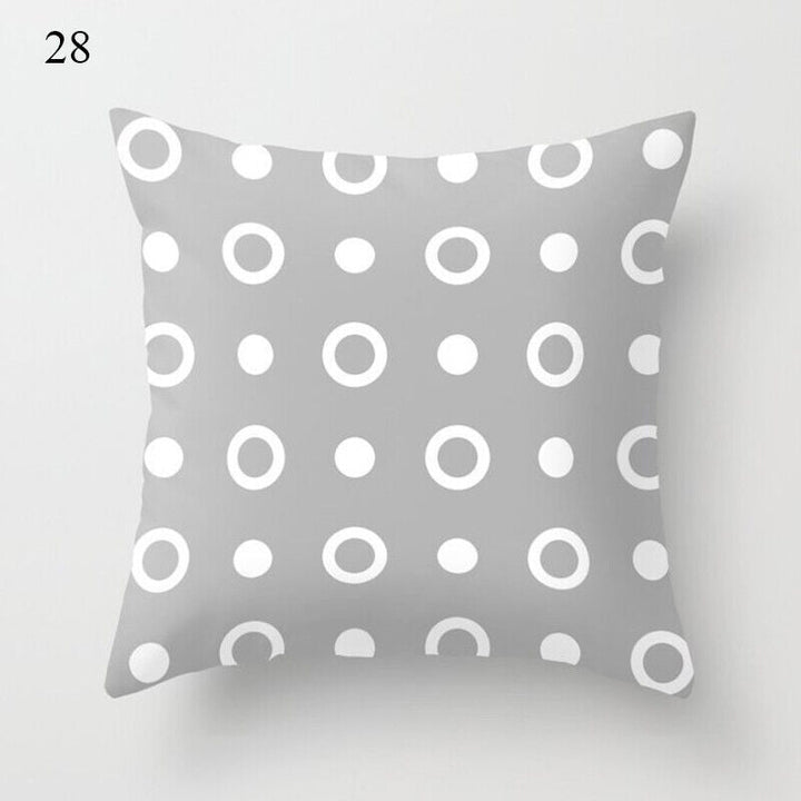 18" Cushion Cover Pillow Case Home Sofa Decor Pillowslip Waist Pillow Cover Soft Bowlift