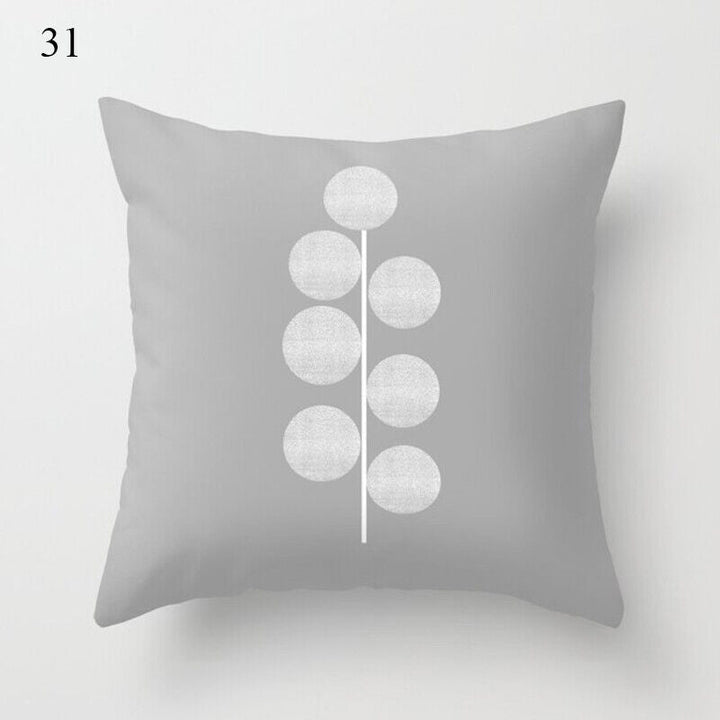 18" Cushion Cover Pillow Case Home Sofa Decor Pillowslip Waist Pillow Cover Soft Bowlift