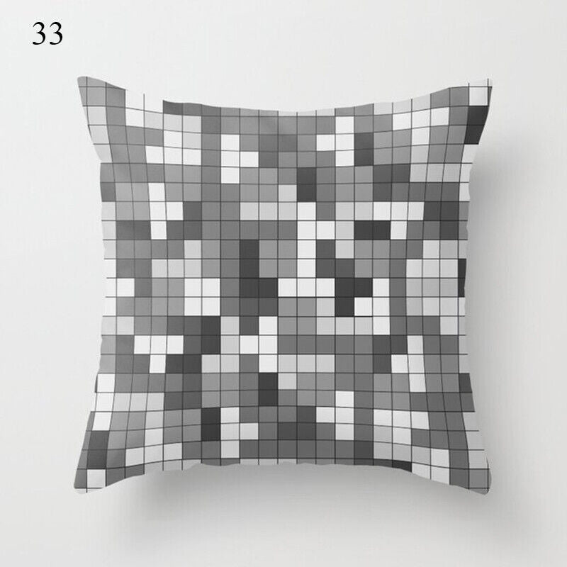 18" Cushion Cover Pillow Case Home Sofa Decor Pillowslip Waist Pillow Cover Soft Bowlift