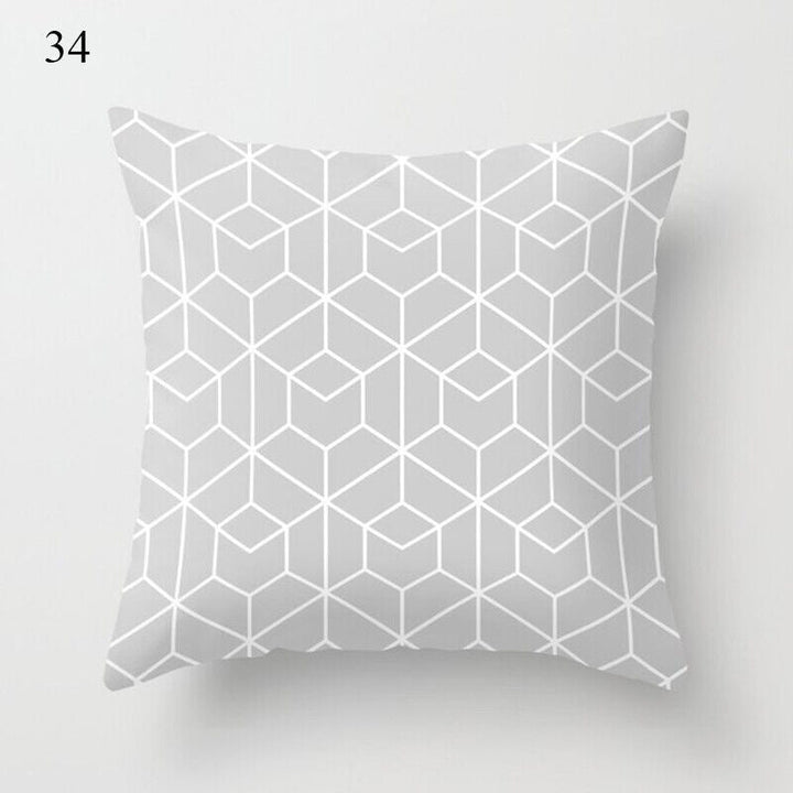 18" Cushion Cover Pillow Case Home Sofa Decor Pillowslip Waist Pillow Cover Soft Bowlift