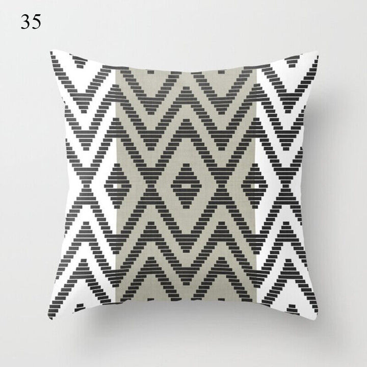 18" Cushion Cover Pillow Case Home Sofa Decor Pillowslip Waist Pillow Cover Soft Bowlift