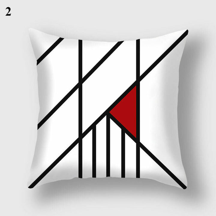 18" Cushion Cover Pillow Case Home Sofa Decor Pillowslip Waist Pillow Cover Soft Bowlift