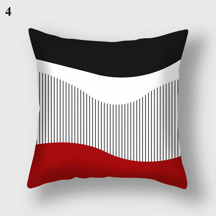 18" Cushion Cover Pillow Case Home Sofa Decor Pillowslip Waist Pillow Cover Soft Bowlift