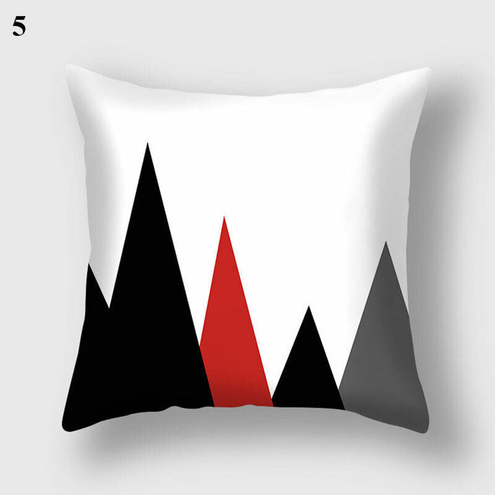 18" Cushion Cover Pillow Case Home Sofa Decor Pillowslip Waist Pillow Cover Soft Bowlift