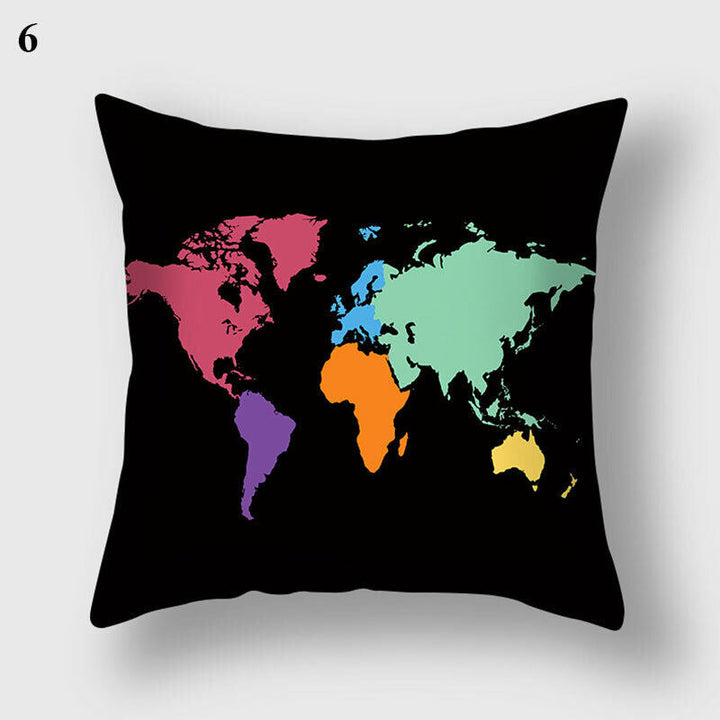 18" Cushion Cover Pillow Case Home Sofa Decor Pillowslip Waist Pillow Cover Soft Bowlift