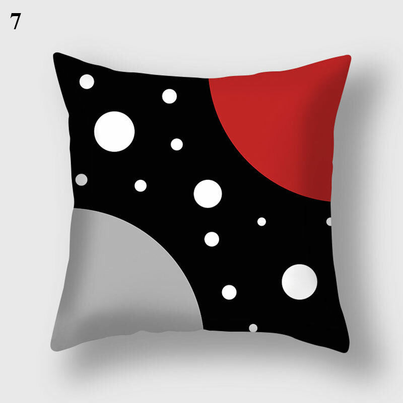 18" Cushion Cover Pillow Case Home Sofa Decor Pillowslip Waist Pillow Cover Soft Bowlift