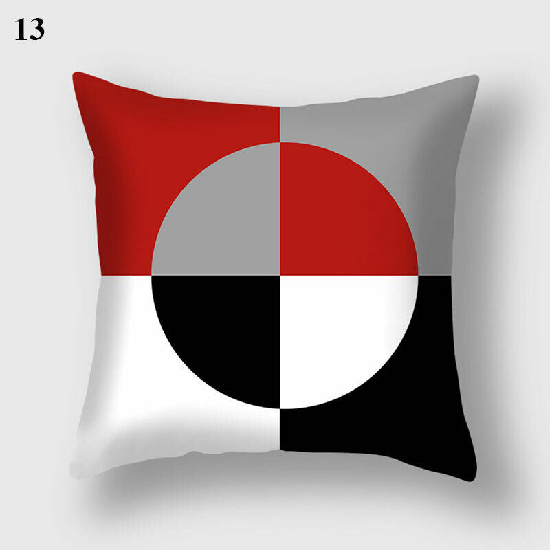 18" Cushion Cover Pillow Case Home Sofa Decor Pillowslip Waist Pillow Cover Soft Bowlift
