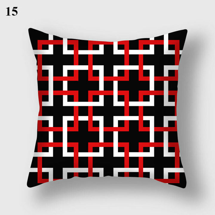 18" Cushion Cover Pillow Case Home Sofa Decor Pillowslip Waist Pillow Cover Soft Bowlift