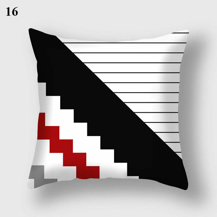18" Cushion Cover Pillow Case Home Sofa Decor Pillowslip Waist Pillow Cover Soft Bowlift