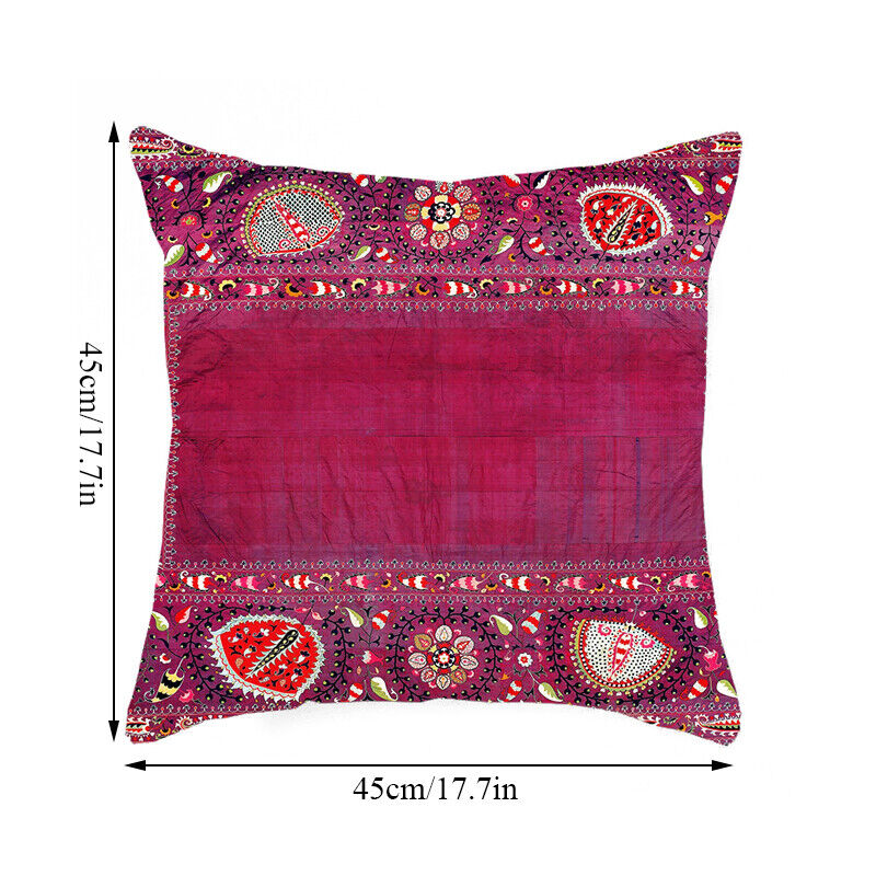 Ethnic Boho Mandala Print Linen Throw Pillow Case Sofa Cushion Cover Home Decor# Bowlift