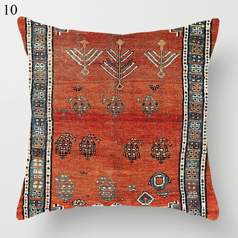 Ethnic Boho Mandala Print Linen Throw Pillow Case Sofa Cushion Cover Home Decor# Bowlift