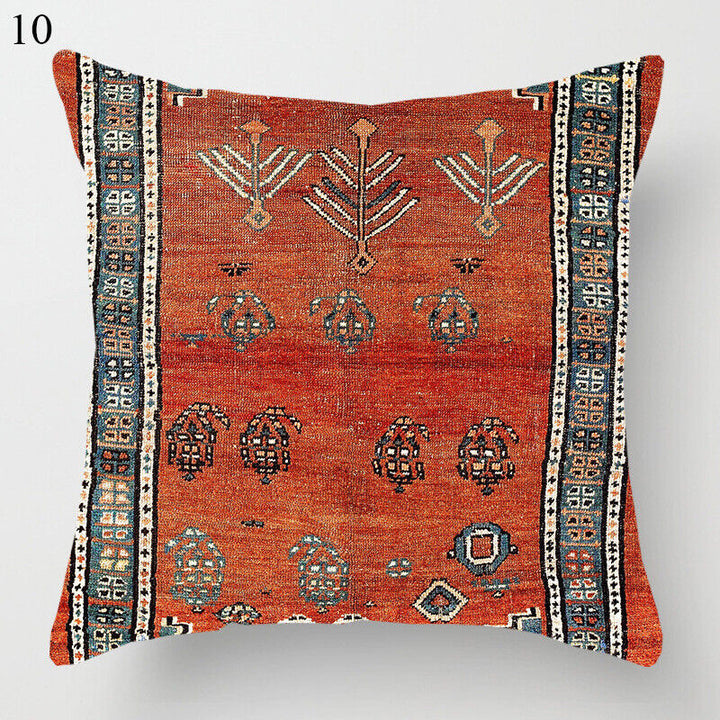 Ethnic Boho Mandala Print Linen Throw Pillow Case Sofa Cushion Cover Home Decor# Bowlift