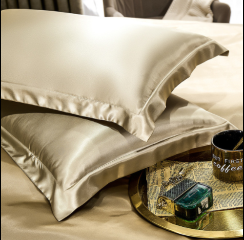1/2PCS Soft Pillowcase Silk Satin Pillow cases Home Decor Bedding Cushion Covers Bowlift