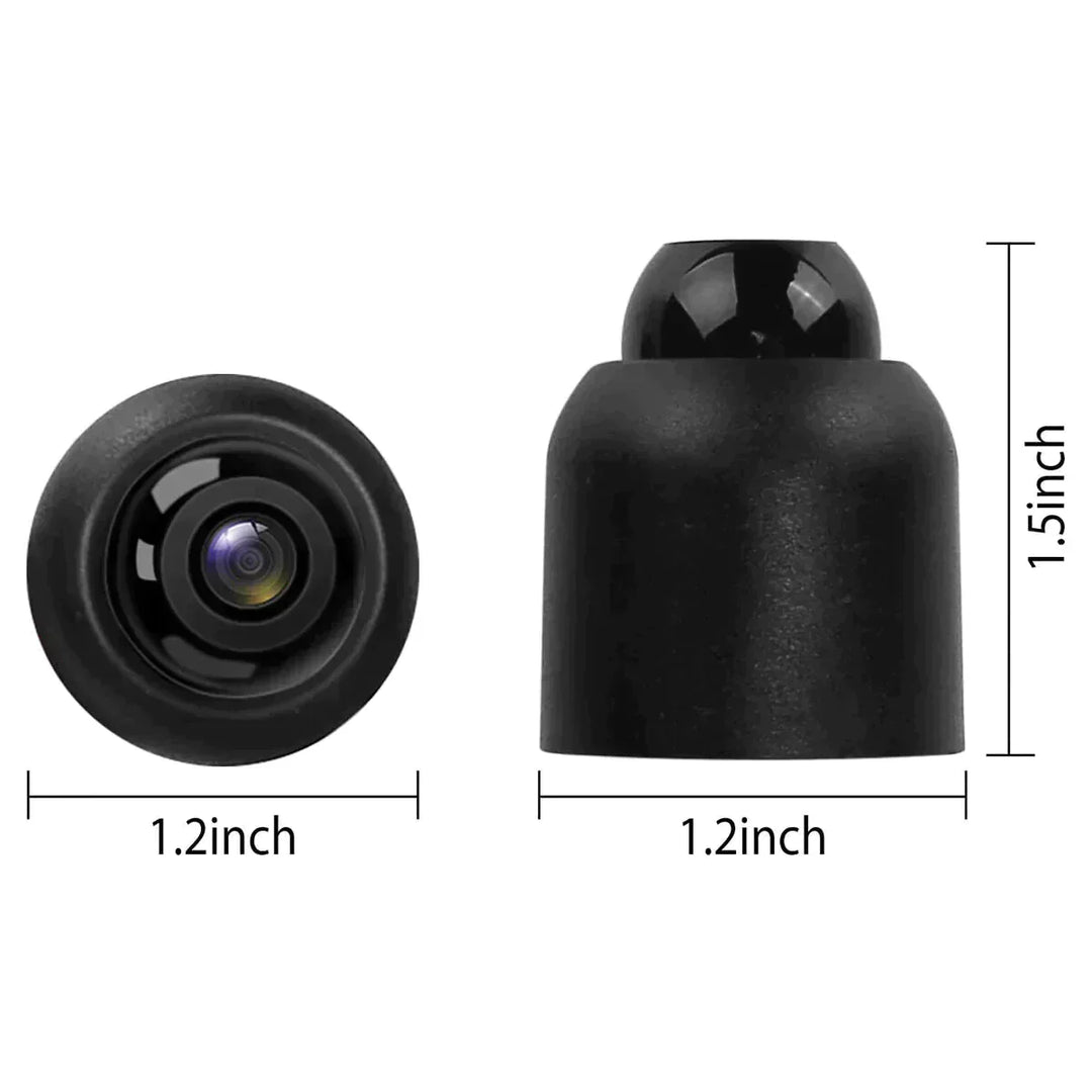 Azura | 2-Pack Mini WiFi Security Camera | 1080P HD, 140° Wide-Angle, Night Vision, Motion Detection (32GB SD Included)