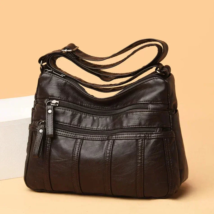 Oriana | Luxury PU Leather Multi-Layer Pocket Bag