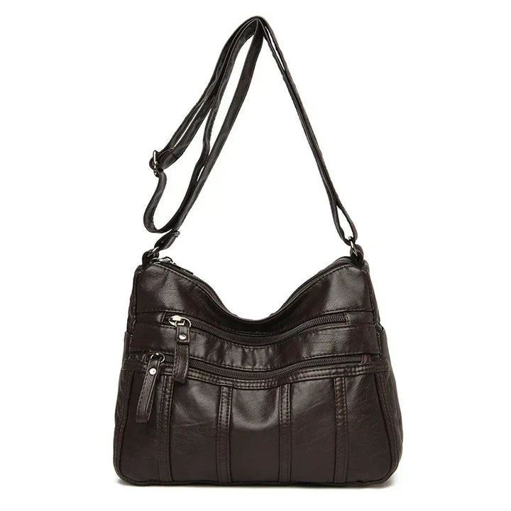 Oriana | Luxury PU Leather Multi-Layer Pocket Bag