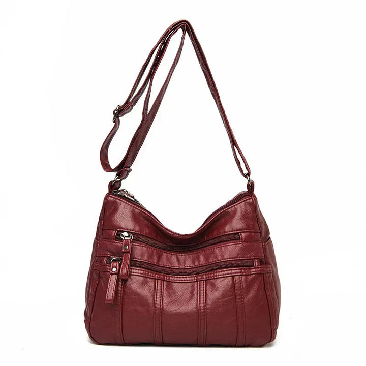 Oriana | Luxury PU Leather Multi-Layer Pocket Bag