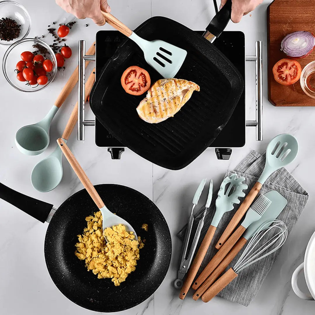 Azura | Silicone Kitchen Utensil Set - FlexiChef