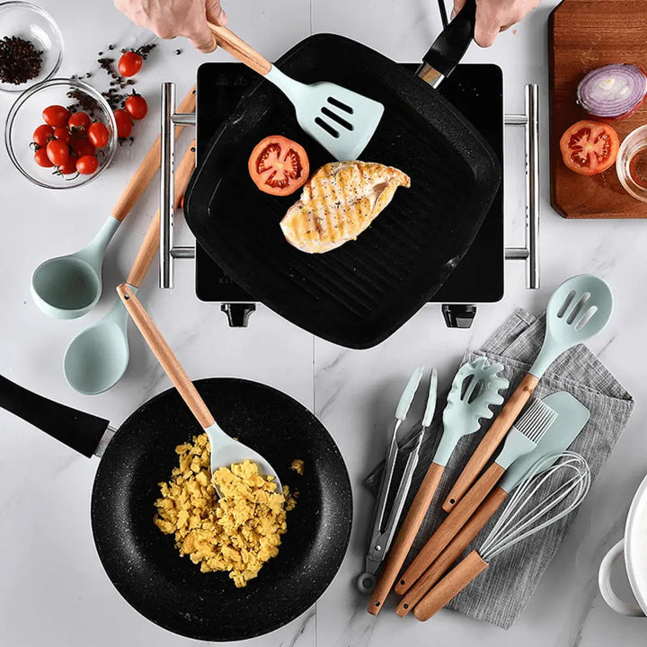 Azura | Silicone Kitchen Utensil Set - FlexiChef
