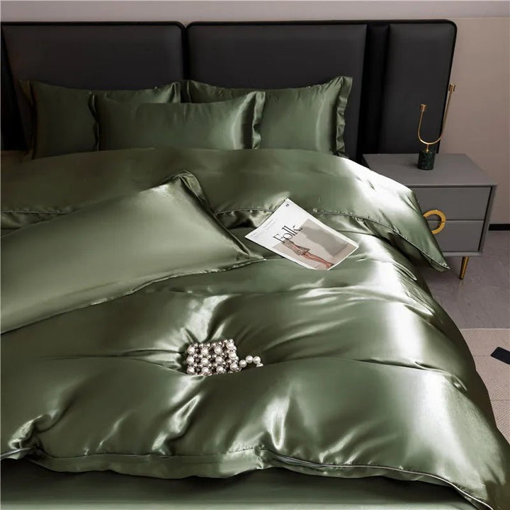 BowLift | SILKCOMFORT – Luxurious 100% Silk Duvet Cover for Ultimate Comfort