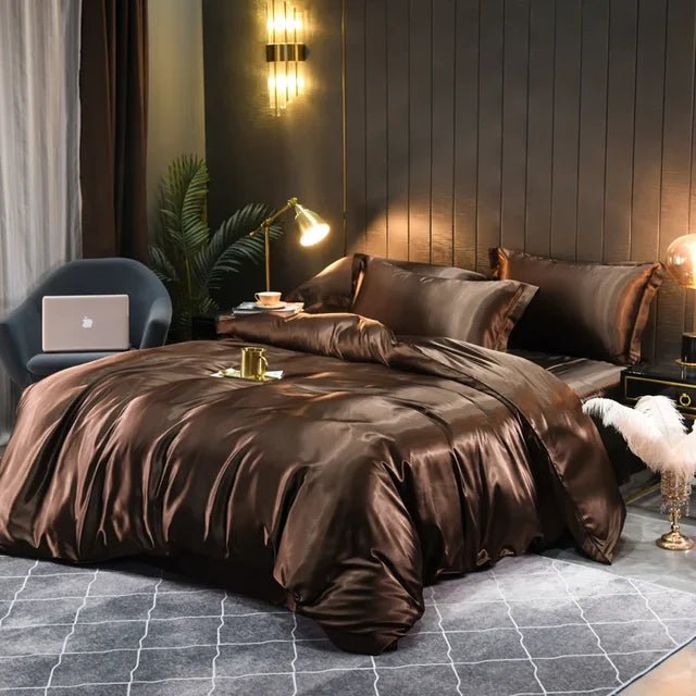 BowLift | SILKCOMFORT – Luxurious 100% Silk Duvet Cover for Ultimate Comfort