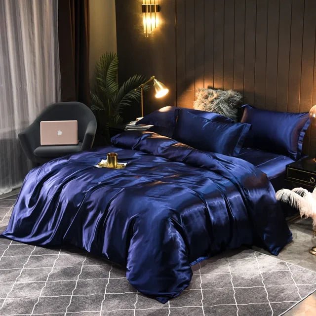 BowLift | SILKCOMFORT – Luxurious 100% Silk Duvet Cover for Ultimate Comfort