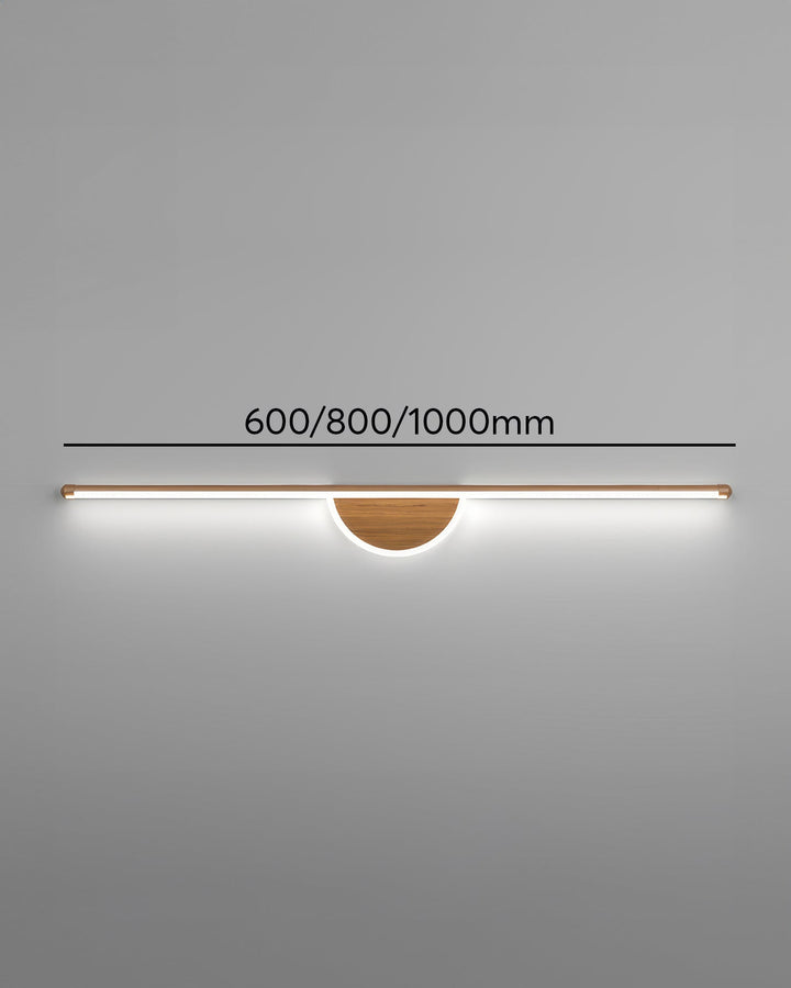 BowLift | Modern Wall Lamp made of Wooden Arch