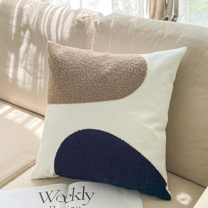 BowLift | Nordic Style ins Living Room Sofa Cover | Simple Geometric Jacquard Soft and Comfortable Pillowcase
