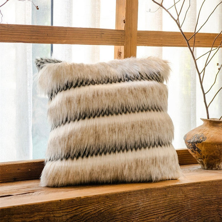 BowLift | Nordic Style ins Living Room Sofa Cover | Simple Geometric Jacquard Soft and Comfortable Pillowcase