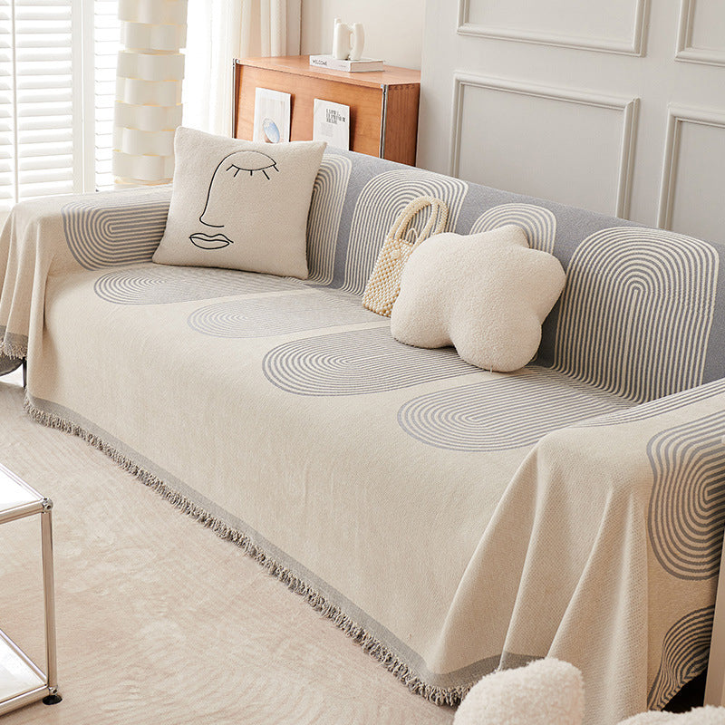 Double Sided Chenille Sofa Cover | Bowlift