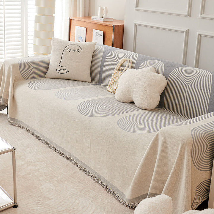 Double Sided Chenille Sofa Cover | Bowlift