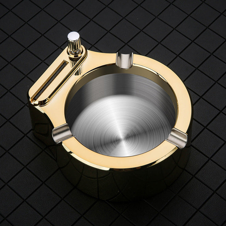 BowLift | Retro Metal Ashtray, Cigarette Lighter
