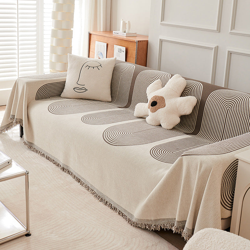 Double Sided Chenille Sofa Cover | Bowlift