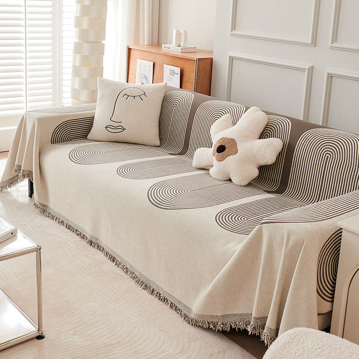 Double Sided Chenille Sofa Cover | Bowlift