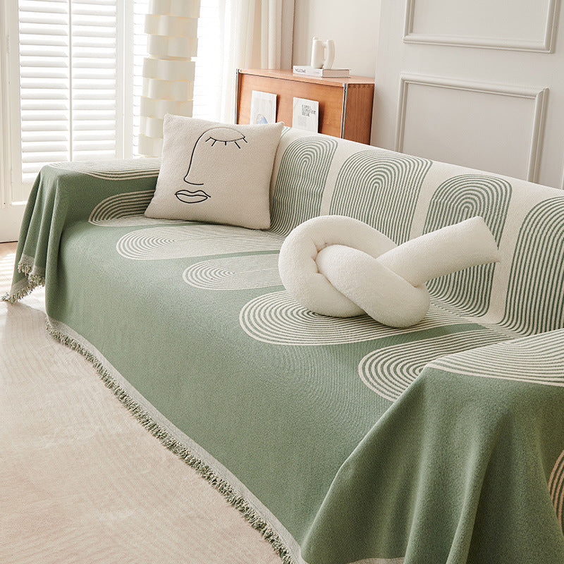 Double Sided Chenille Sofa Cover | Bowlift