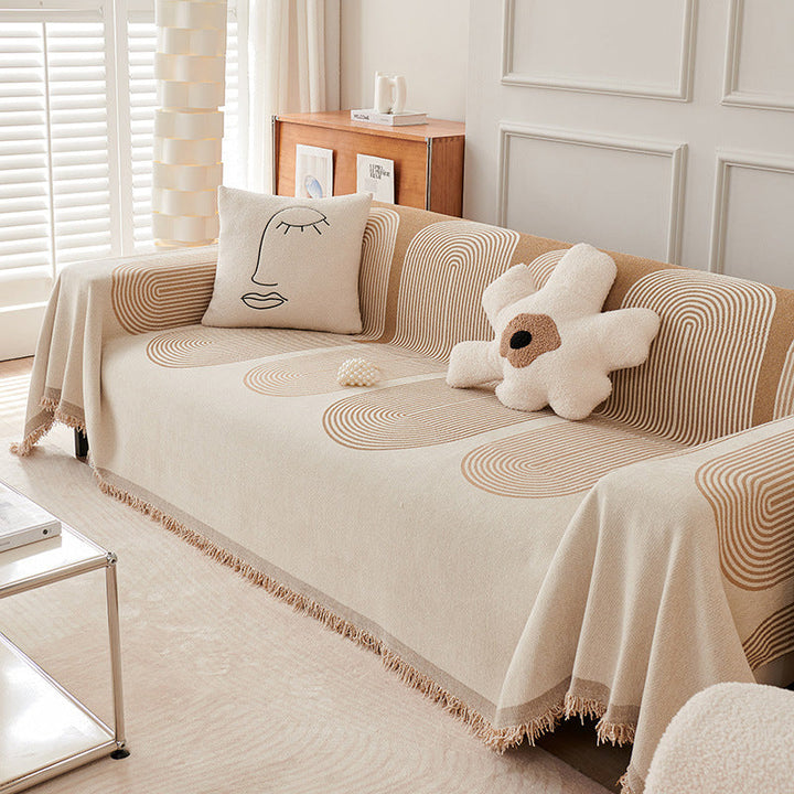 Double Sided Chenille Sofa Cover | Bowlift