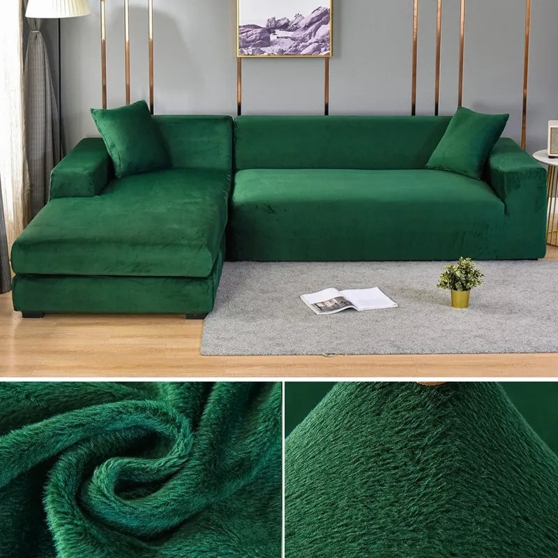 BowLift | Sofa Cover Velvet Stretch Washable Protector