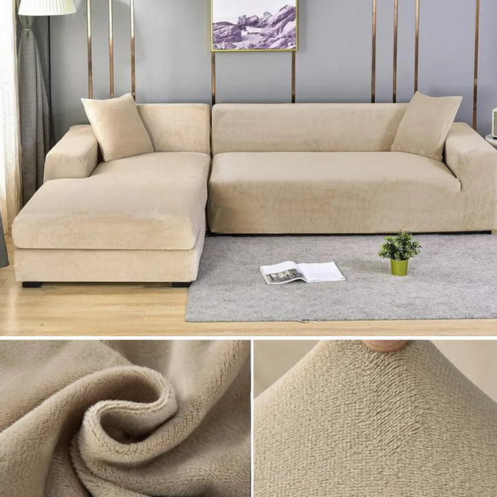 BowLift | Sofa Cover Velvet Stretch Washable Protector